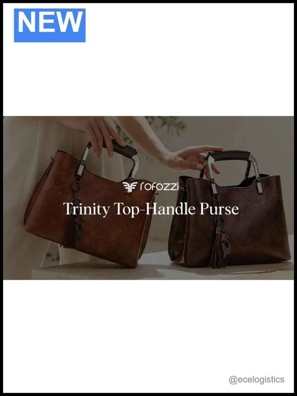 Vegan Leather Top Handle Satchel Purse Women Structured Faux Leather Handbag